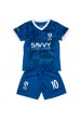 Al-Hilal Neymar Jr #10 Babytruitje Thuis tenue Kind 2024-25 Korte Mouw (+ Korte broeken)